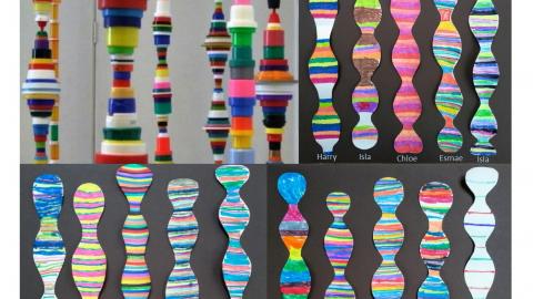 Bottle top towers