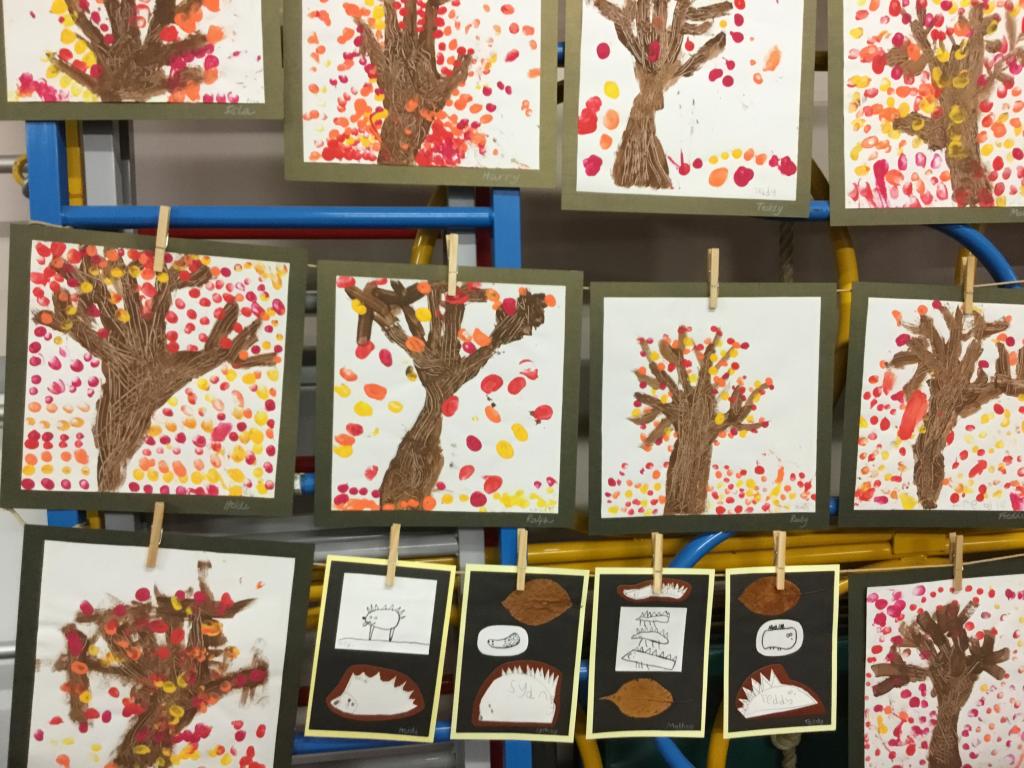 KS1 Art Club Kildwick CE Primary School