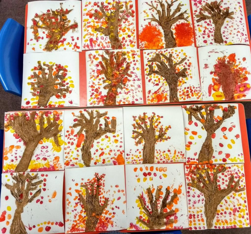 KS1 Art Club Kildwick CE Primary School