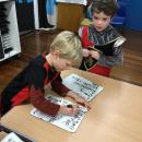 Finding clues on world book day 